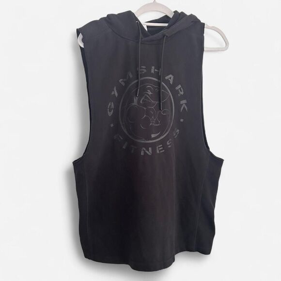 Gymshark Legacy Drop Arm Hoodie – Black Slim Fit, Size M - Picture 3 of 8